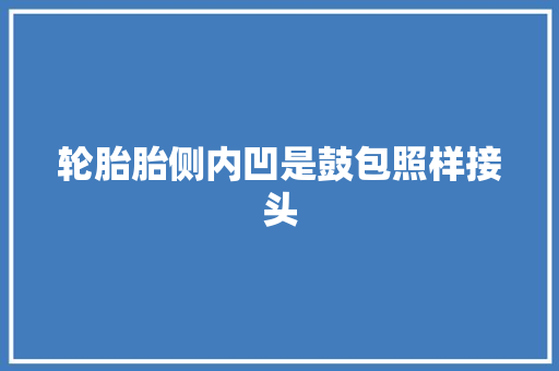 轮胎胎侧内凹是鼓包照样接头 汽车知识
