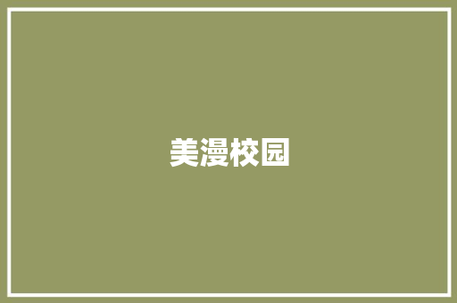美漫校园
