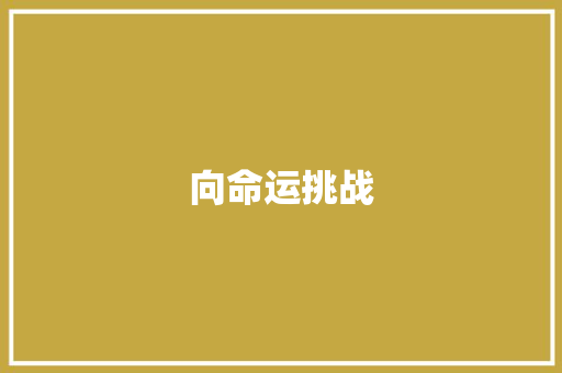 向命运挑战