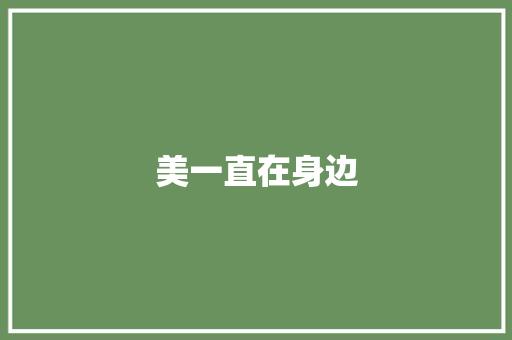 美一直在身边