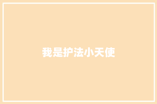 我是护法小天使