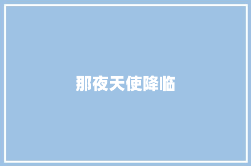 那夜天使降临