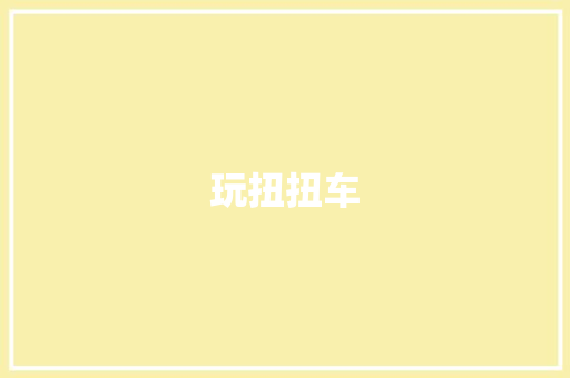 玩扭扭车