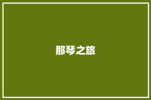 那琴之旅