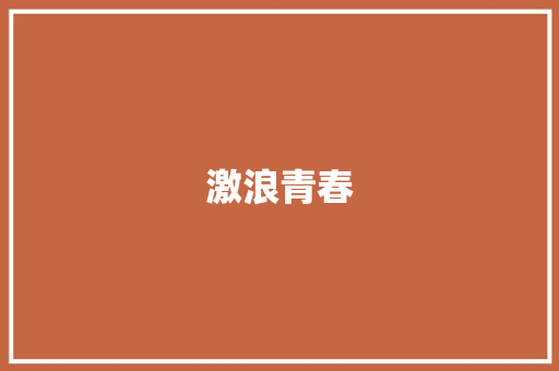 激浪青春