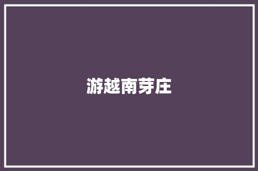 游越南芽庄