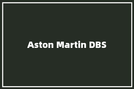 Aston Martin DBS