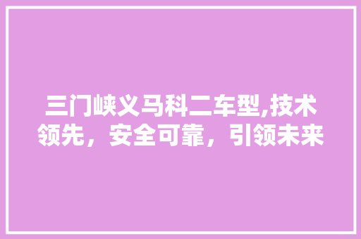三门峡义马科二车型,技术领先，安全可靠，引领未来出行