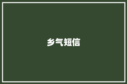乡气短信