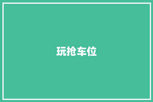 玩抢车位
