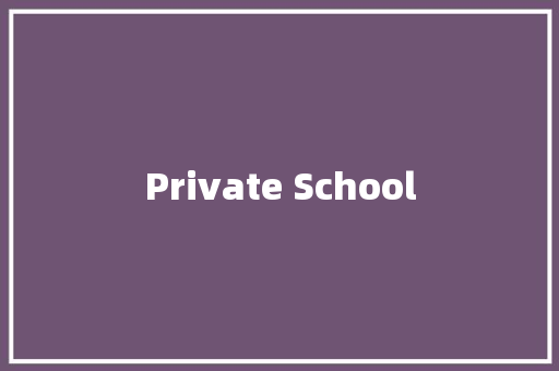 Private School