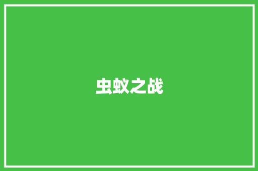虫蚁之战
