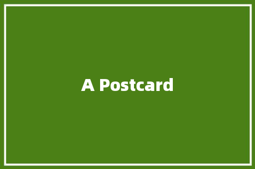 A Postcard