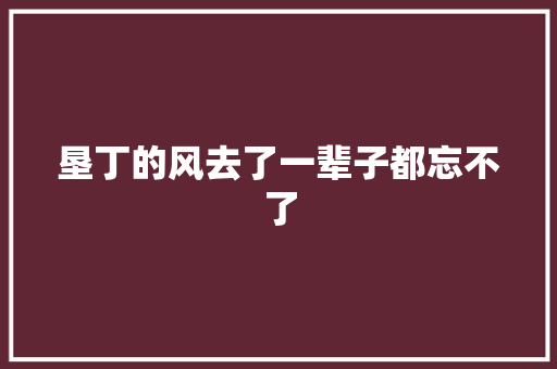 垦丁的风去了一辈子都忘不了