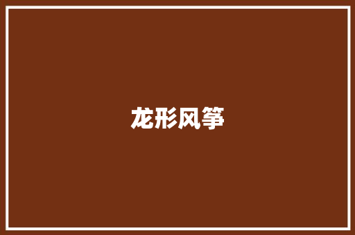 龙形风筝