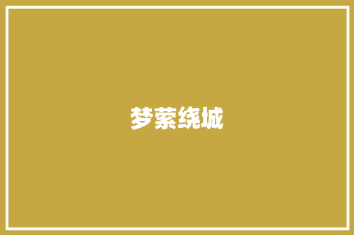 梦萦绕城