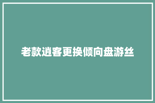 老款逍客更换倾向盘游丝